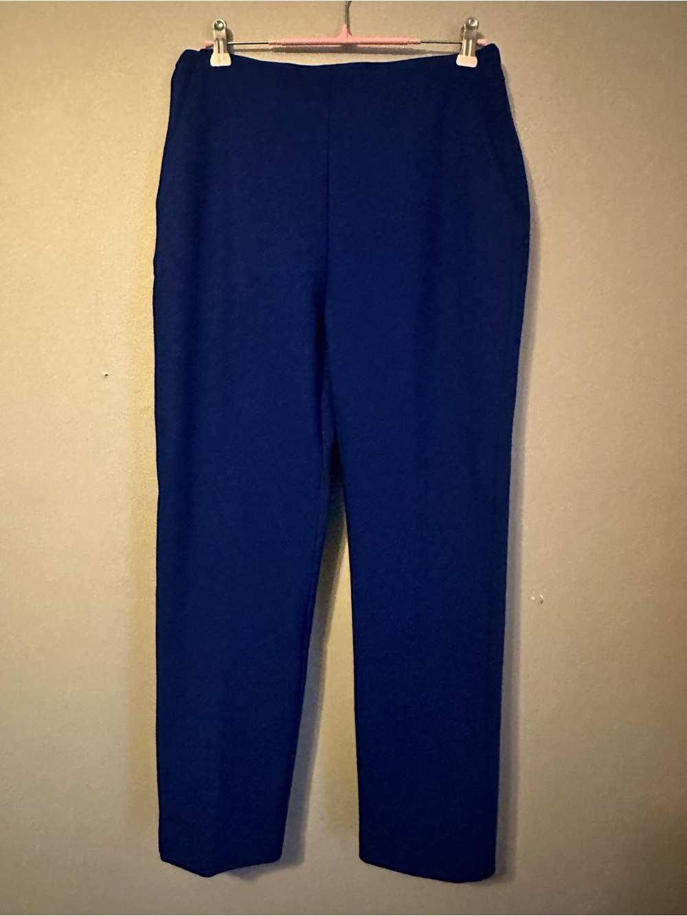 Rachel Zoe Pants Womens 2 Cobalt Blue High Rise Straight Leg Trousers